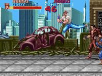 une photo d'Ã©cran de Final Fight sur Nintendo Super Nes